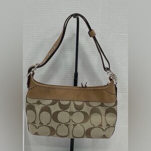 Coach Signature East West Duffel Bag Vintage